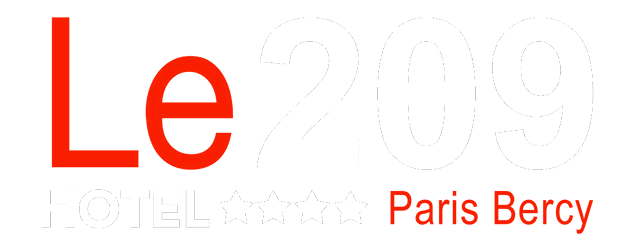 Le 209 Paris Bercy **** Paris - Logo inverted